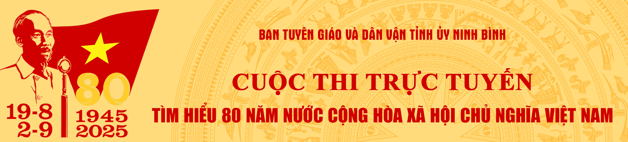 CUỘC THI TRỰC TUYẾN "TÌM HIỂU 80 NĂM NƯỚC CỘNG HÒA XÃ HỘI CHỦ NGHĨA VIỆT NAM"  